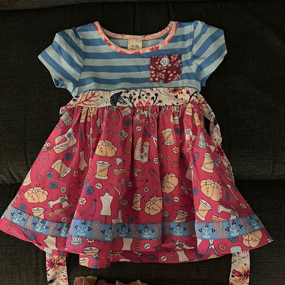 Wild Flowers Girls Top